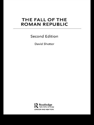 cover image of The Fall of the Roman Republic